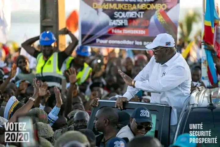  Présidentielle 2023 : À Kalemie, Felix Tshisekedi promet d’améliorer l’eau, l’électricité et les  routes au second mandat