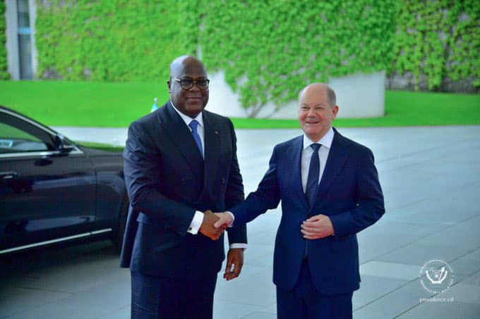  RDC : En visite en Allemagne, Félix Tshisekedi appelle à des sanctions contre le Rwanda