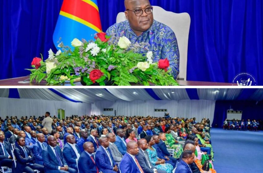  Report sine die de l’élection du bureau définitif de l’Assemblée Nationale, Tshisekedi ordonne la recomposition du ticket de l’Union Sacrée