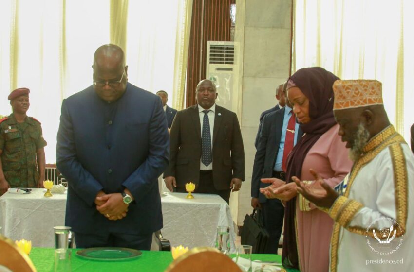  RDC : Célébration de la fête de Tabaski, Félix Tshisekedi appelle la communauté musulmane à l’unité