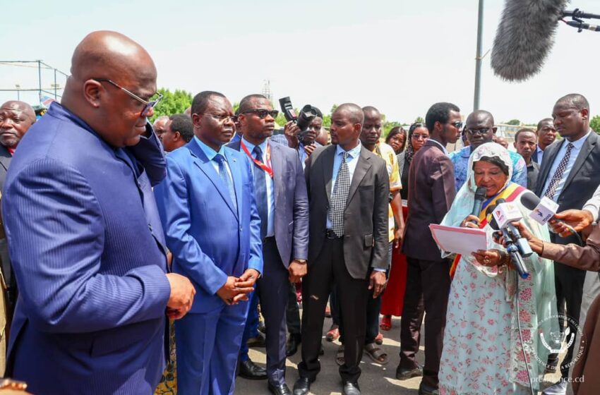  RDC : Pour avoir joué un rôle majeur dans la résolution pacifique de la crise politique, le  Tchad baptise une avenue au nom de Félix Tshisekedi à Ndjamena