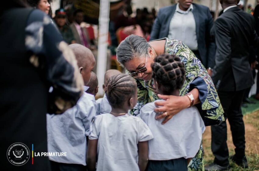  RDC : Judith Suminwa lance officiellement la rentrée scolaire 2024-2025